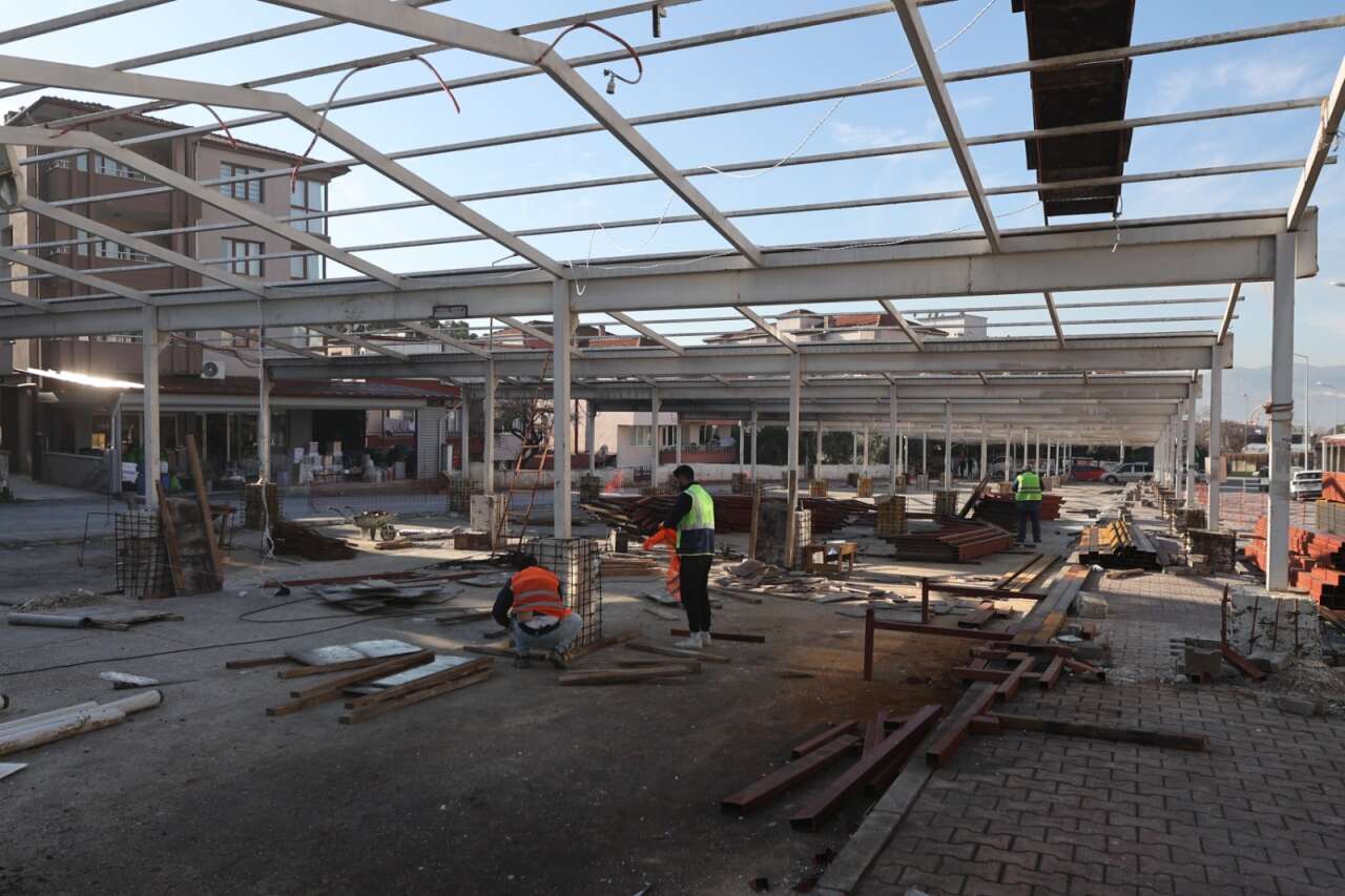 Yatağan Pazaryeri Yenileniyor: Modern ve Konforlu Bir Alan Oluşturuluyor 2